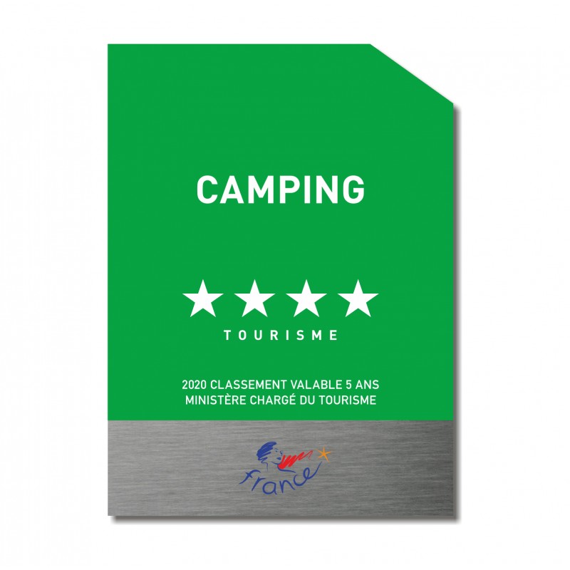 panneau classement camping